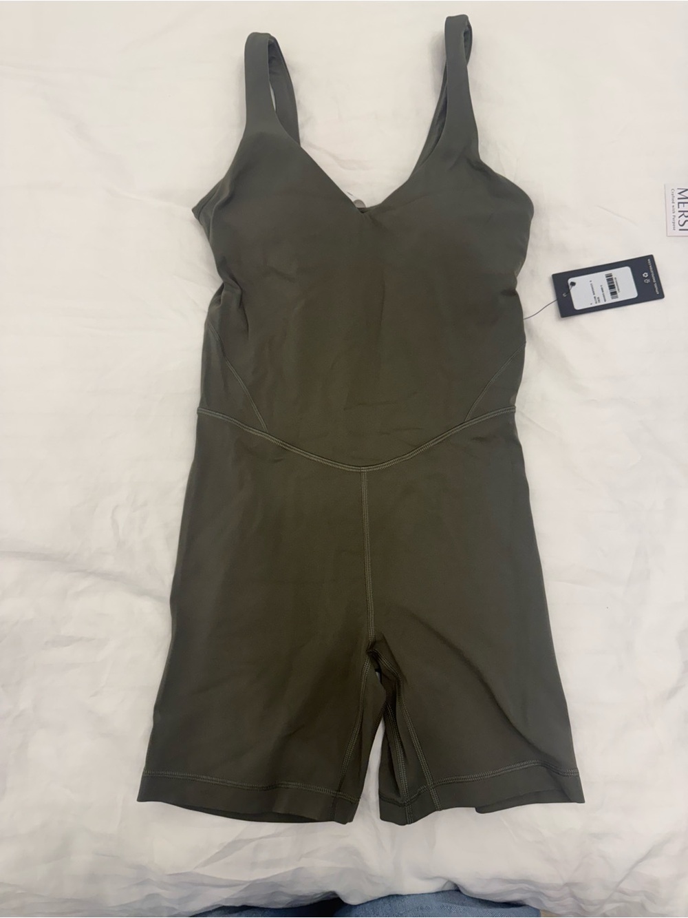 lululemon athletica Olive Green One-Piece Romper